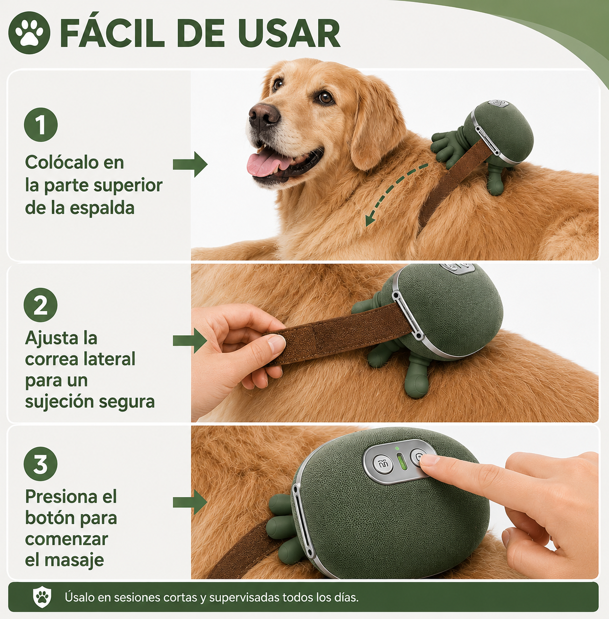 Snuggo™ - Masajeador relajante para mascotas